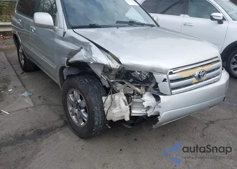 2004 Toyota Highlander V6 from USA, damaged, VIN JTEGP21A640030506